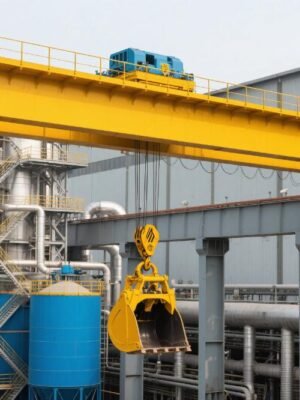 Intelligent Overhead Crane for Slag Handling