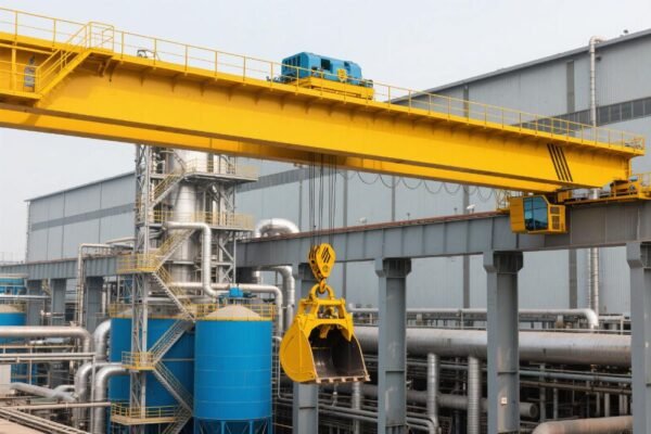 Intelligent Overhead Crane for Slag Handling