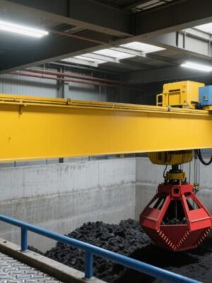 Garbage Grab Bridge Crane