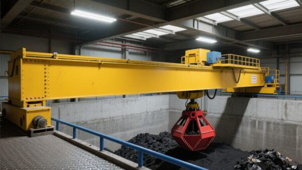 Garbage Grab Bridge Crane